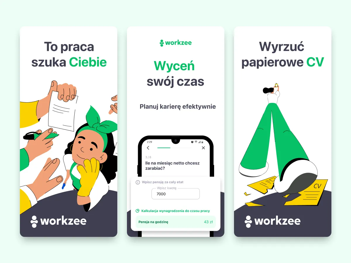 Workzee — wdrożenie landing page i materiały do App Store oraz Google Play